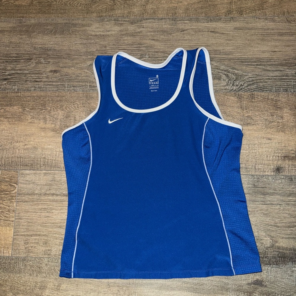 Nike Blue Athletic Tank Top